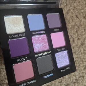 Night Terror Color Palette - Purple & Black Halloween Artwork